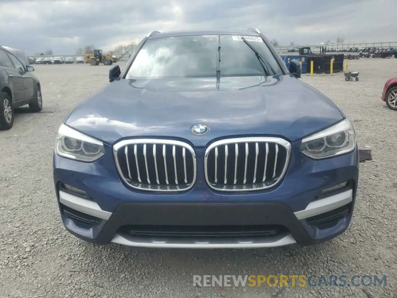 5 Фотография поврежденного автомобиля 5UXTY5C05M9F43328 BMW X3 2021