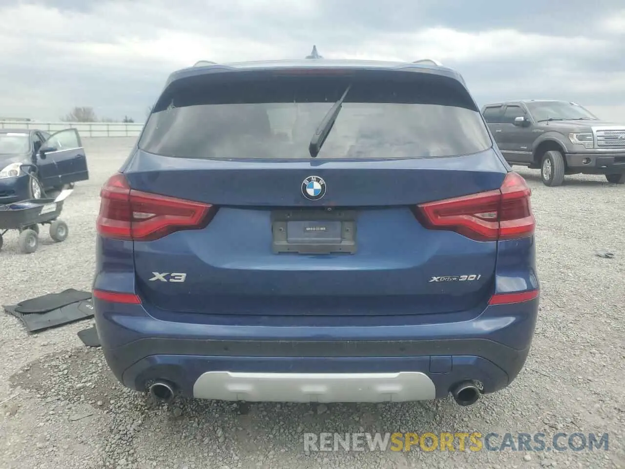 6 Фотография поврежденного автомобиля 5UXTY5C05M9F43328 BMW X3 2021