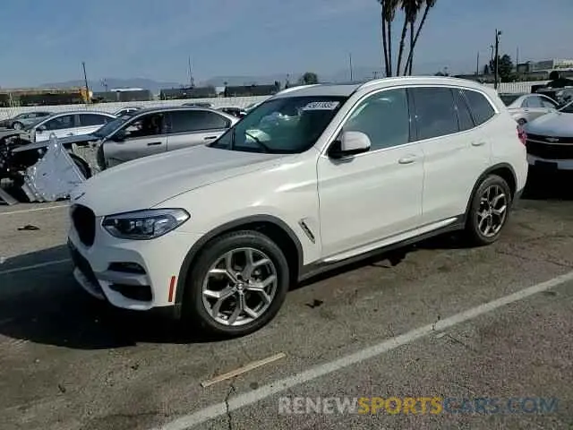 11 Photograph of a damaged car 5UXTY5C05M9F57732 BMW X3 2021