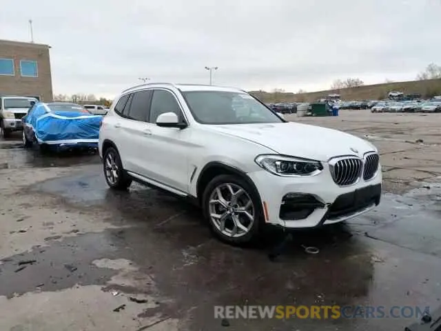 14 Photograph of a damaged car 5UXTY5C05M9G91110 BMW X3 2021