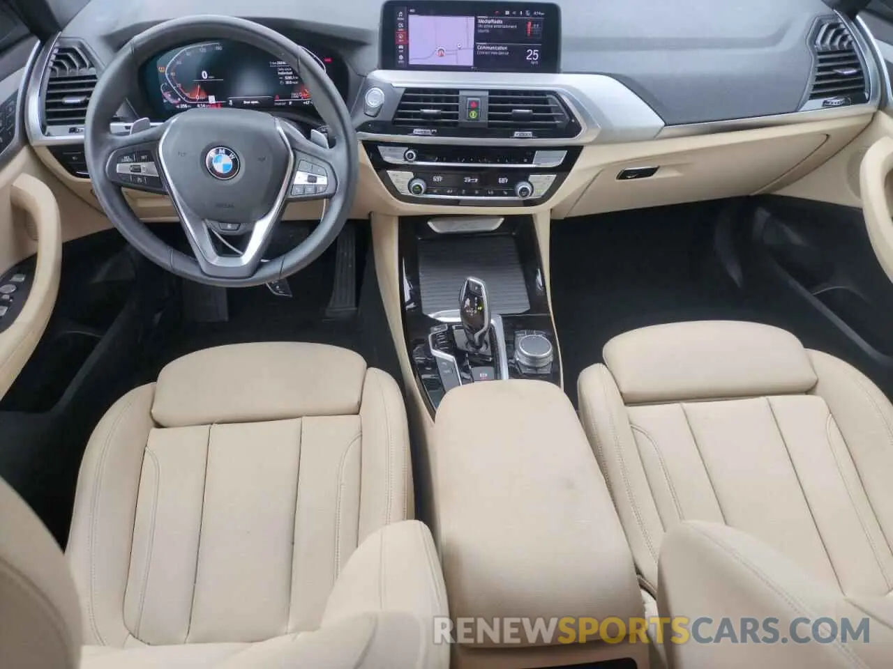 8 Photograph of a damaged car 5UXTY5C05M9G91110 BMW X3 2021