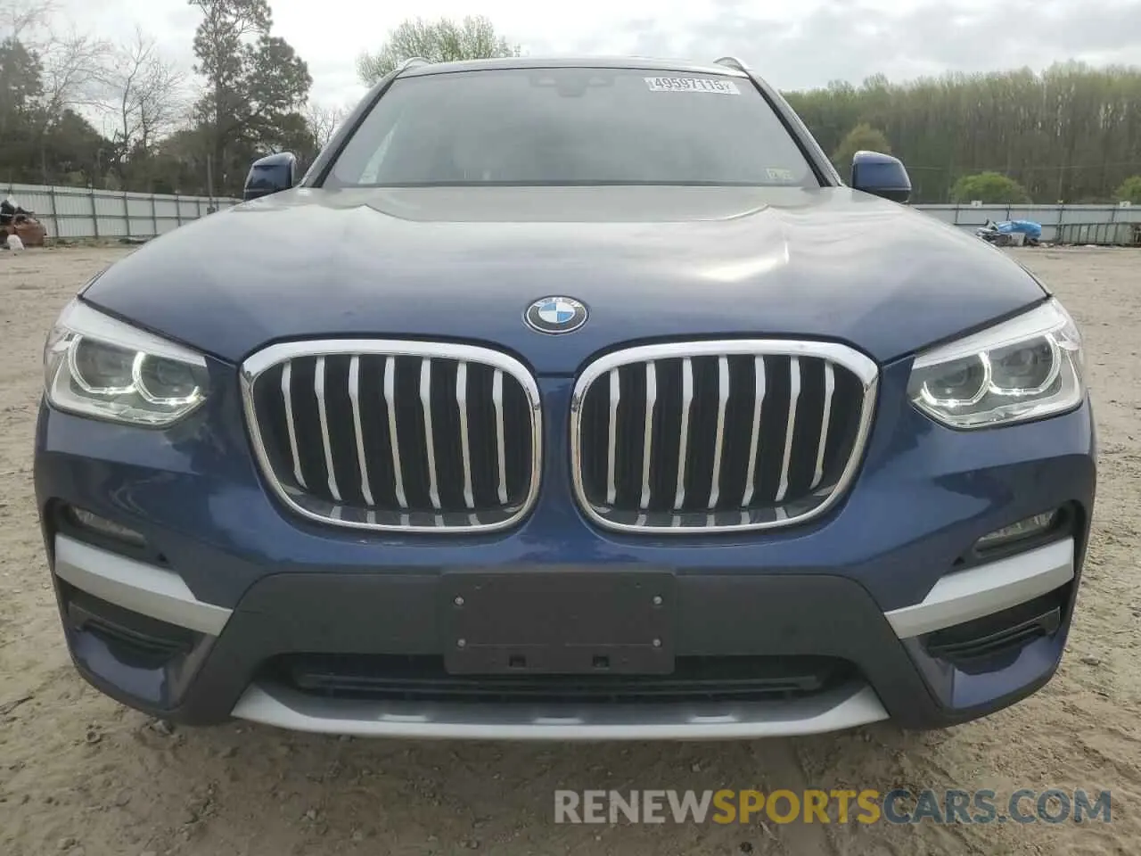 5 Фотография поврежденного автомобиля 5UXTY5C06M9F30958 BMW X3 2021