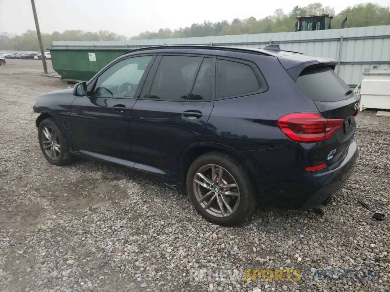 2 Photograph of a damaged car 5UXTY5C06M9H16838 BMW X3 2021