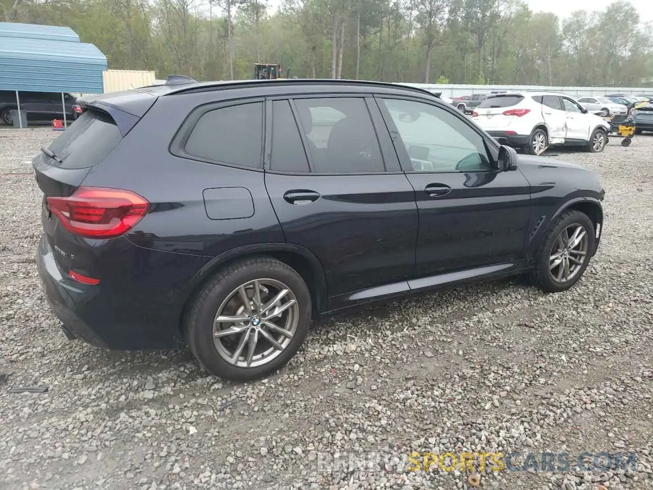 3 Photograph of a damaged car 5UXTY5C06M9H16838 BMW X3 2021