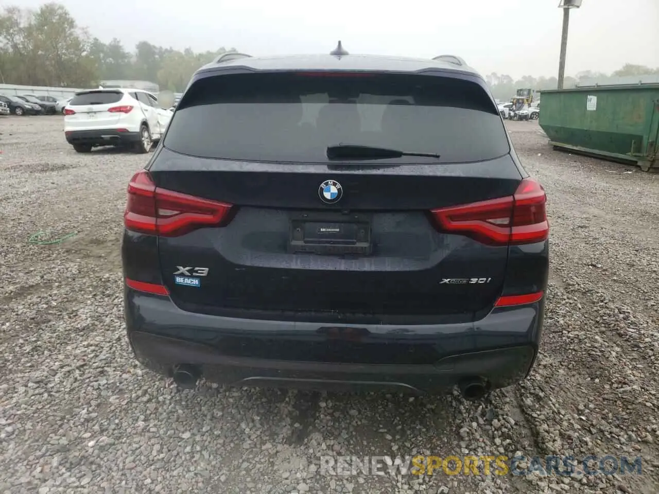 6 Photograph of a damaged car 5UXTY5C06M9H16838 BMW X3 2021