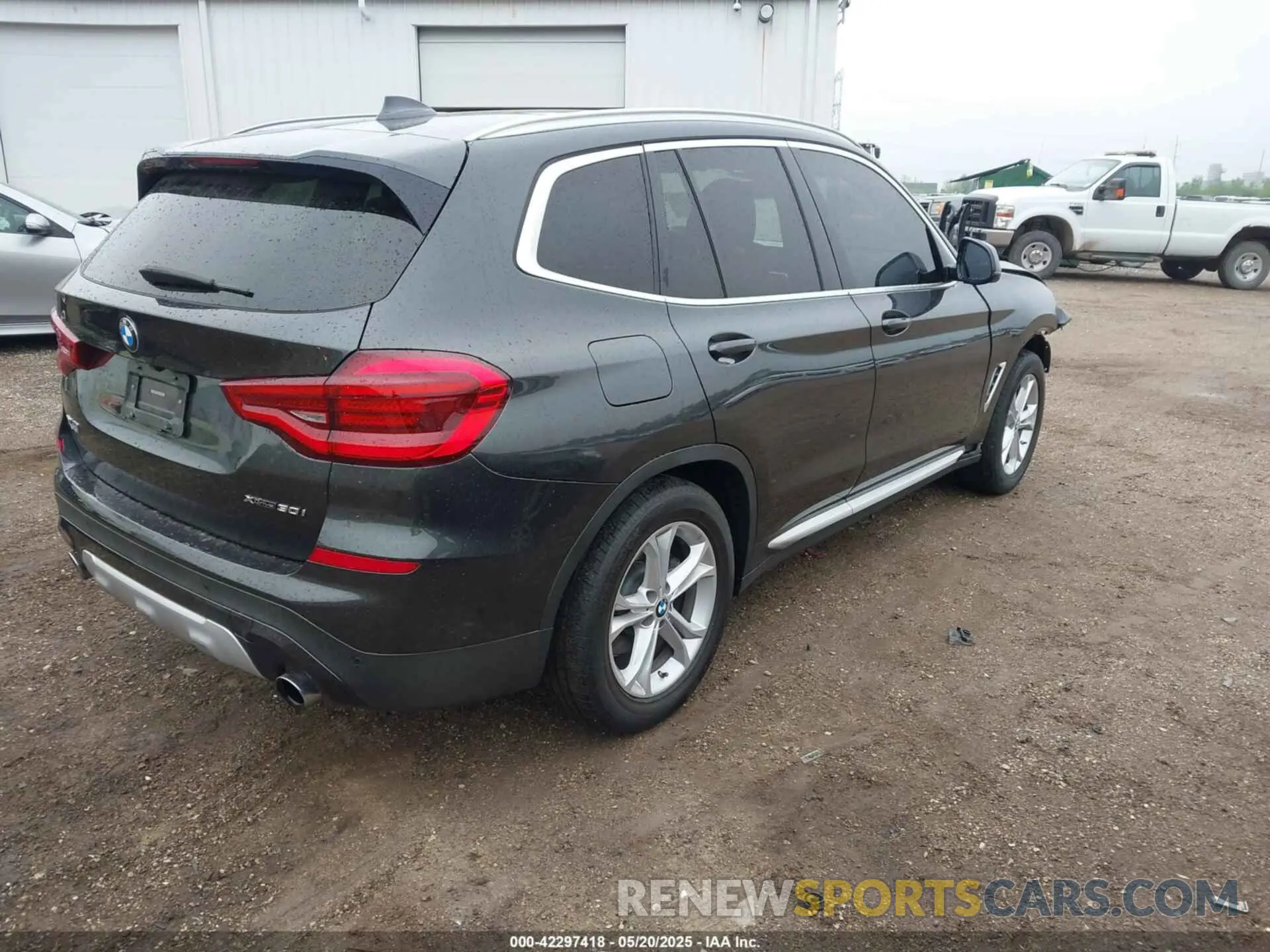 4 Фотография поврежденного автомобиля 5UXTY5C07M9D96607 BMW X3 2021