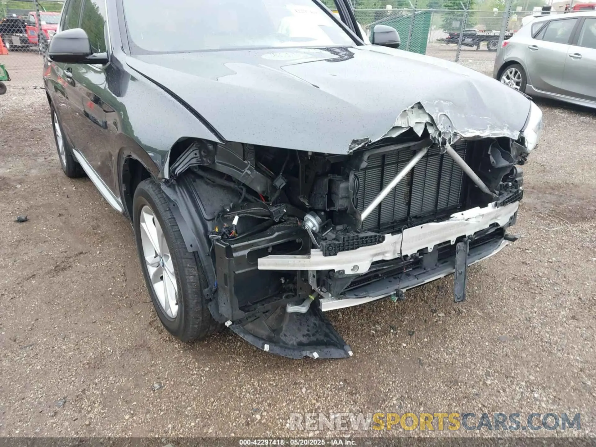 6 Фотография поврежденного автомобиля 5UXTY5C07M9D96607 BMW X3 2021