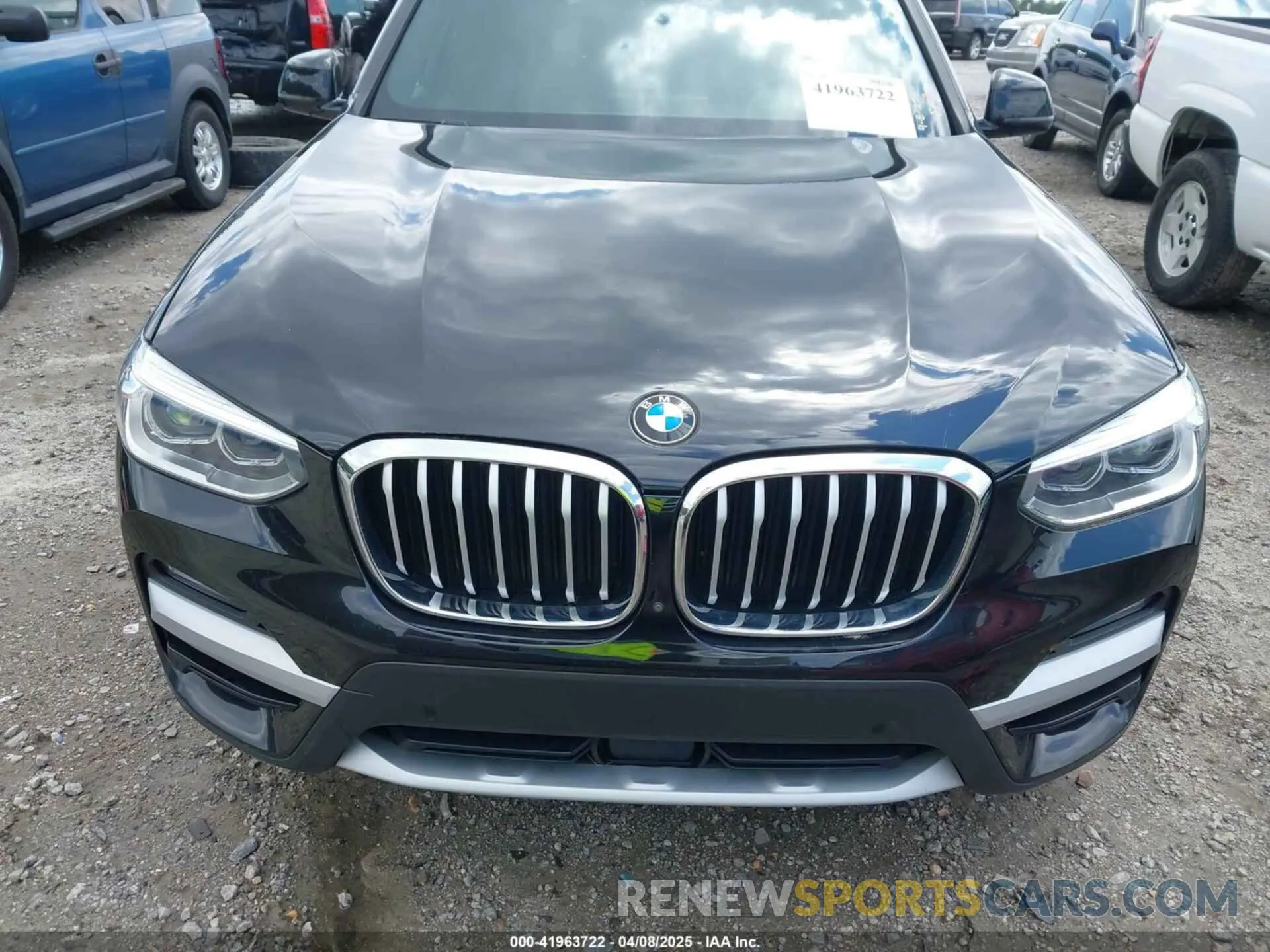 13 Фотография поврежденного автомобиля 5UXTY5C07M9E46227 BMW X3 2021