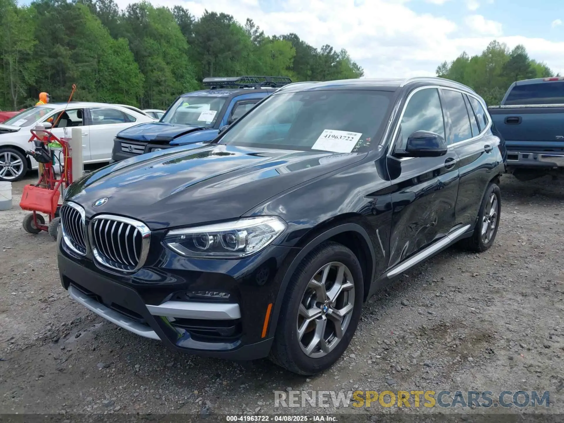 2 Фотография поврежденного автомобиля 5UXTY5C07M9E46227 BMW X3 2021