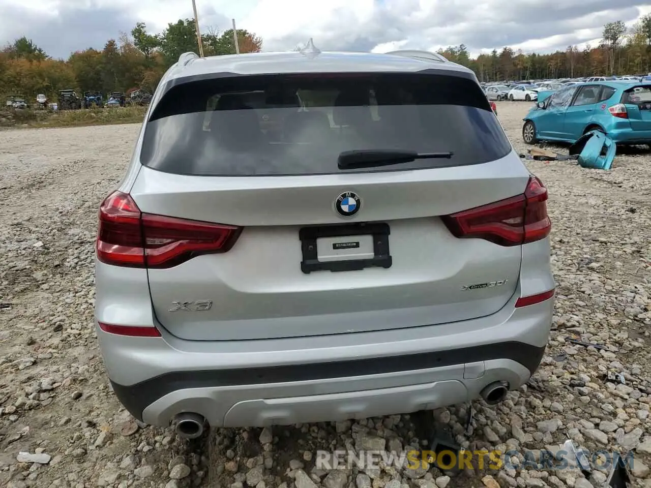 6 Photograph of a damaged car 5UXTY5C07M9F21282 BMW X3 2021