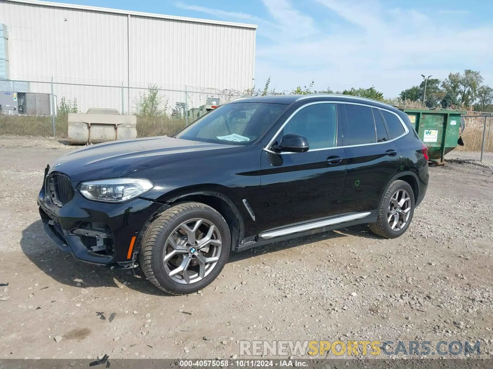 2 Photograph of a damaged car 5UXTY5C07M9F33352 BMW X3 2021