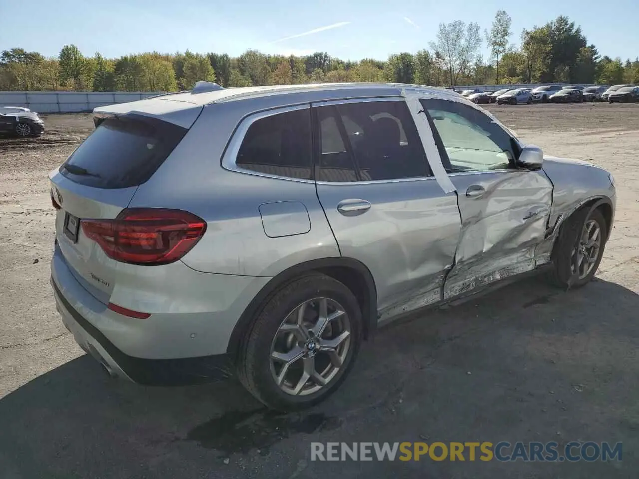 3 Фотография поврежденного автомобиля 5UXTY5C07M9G53748 BMW X3 2021