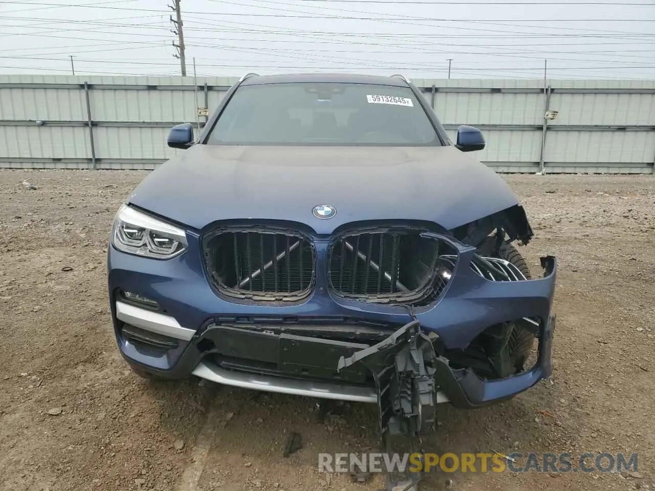 5 Photograph of a damaged car 5UXTY5C07M9H17366 BMW X3 2021