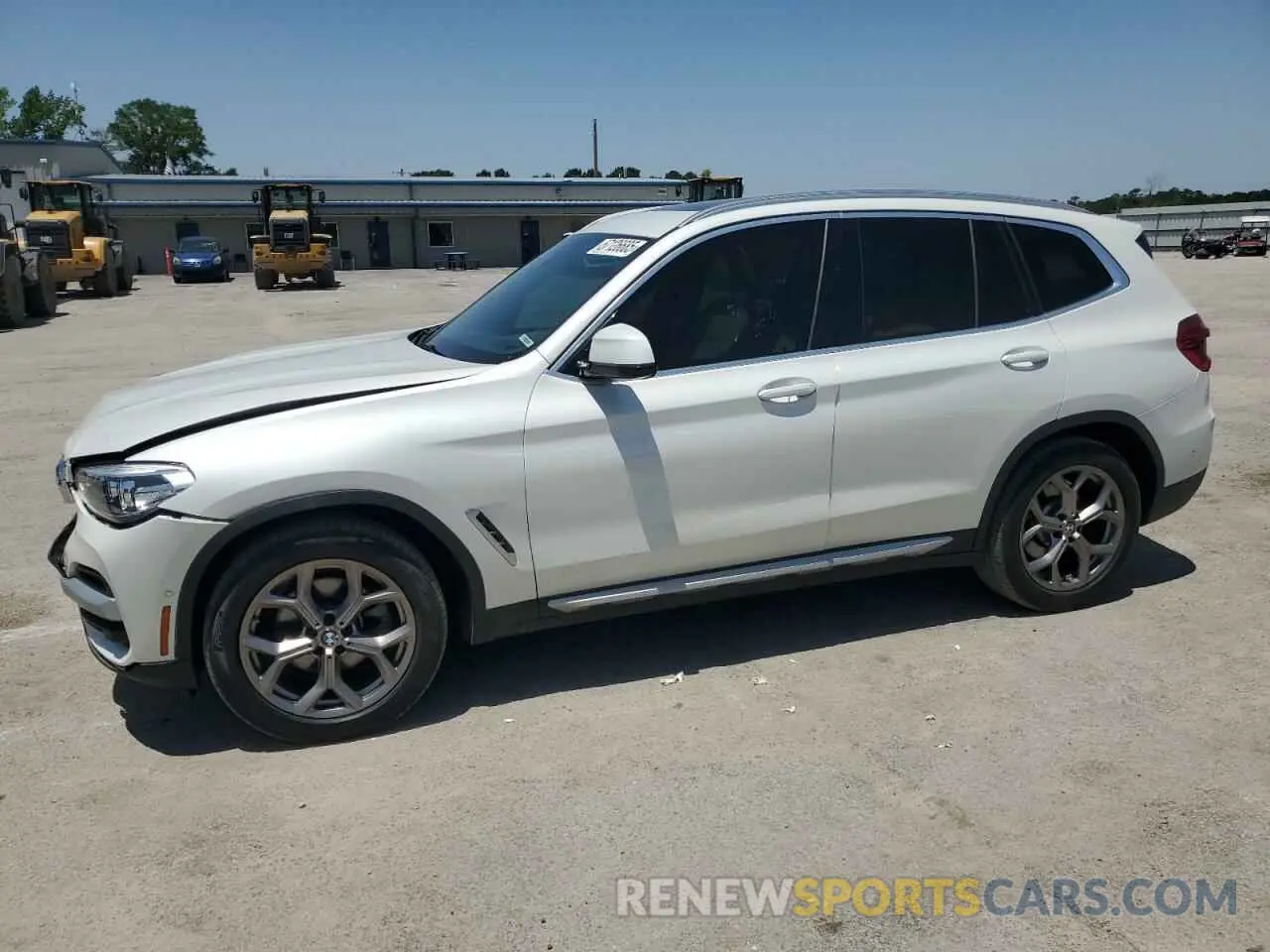 1 Photograph of a damaged car 5UXTY5C07M9H37939 BMW X3 2021