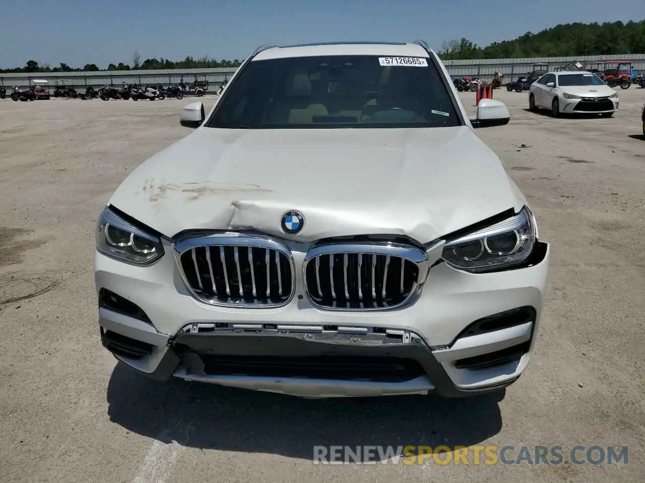 5 Photograph of a damaged car 5UXTY5C07M9H37939 BMW X3 2021