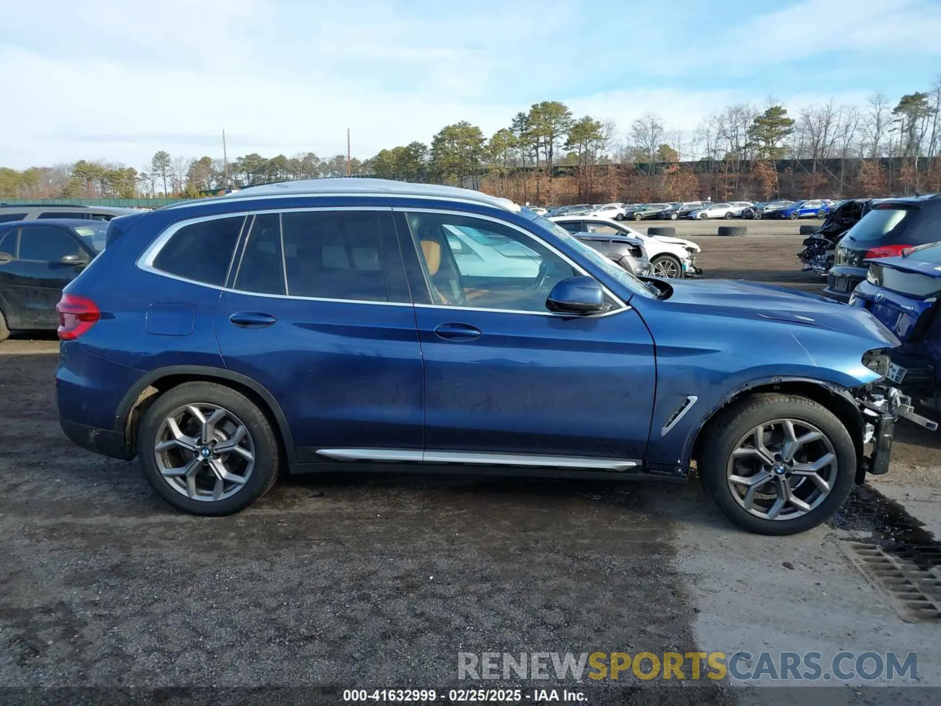 13 Photograph of a damaged car 5UXTY5C07M9H54854 BMW X3 2021