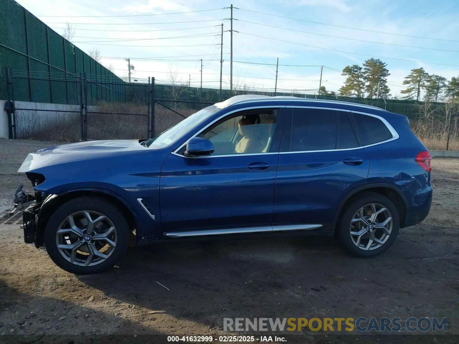 14 Photograph of a damaged car 5UXTY5C07M9H54854 BMW X3 2021
