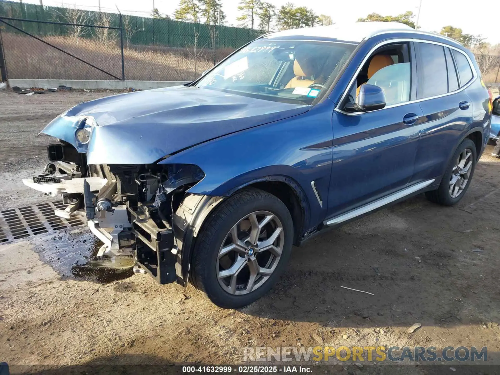 2 Photograph of a damaged car 5UXTY5C07M9H54854 BMW X3 2021