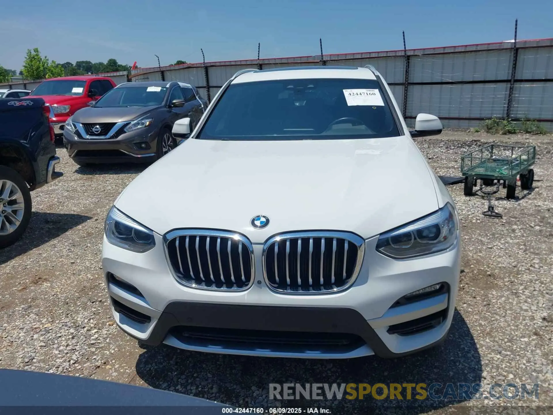 12 Photograph of a damaged car 5UXTY5C08M9F02563 BMW X3 2021