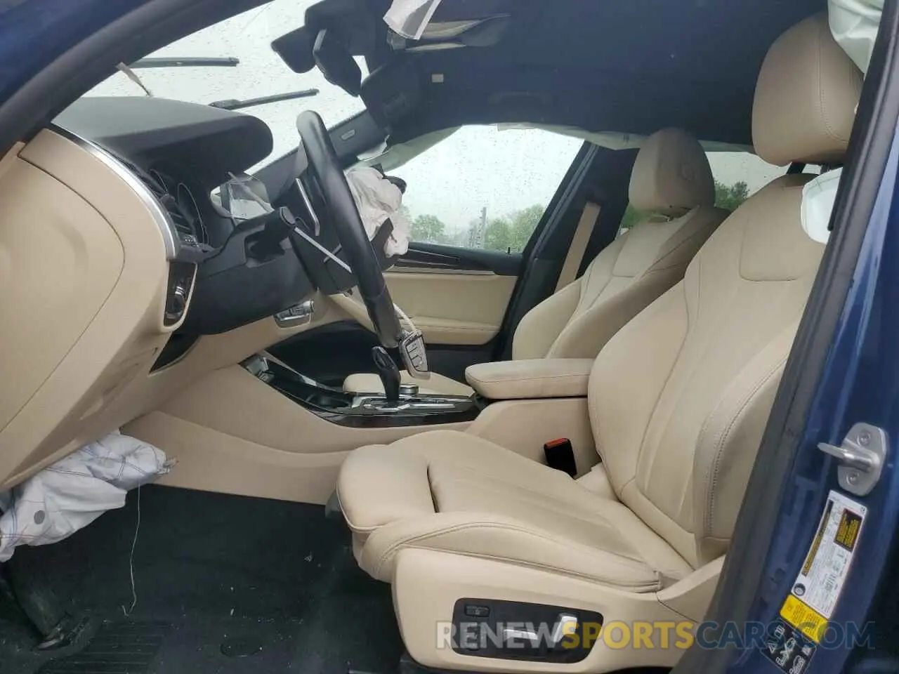 7 Фотография поврежденного автомобиля 5UXTY5C09M9E17120 BMW X3 2021