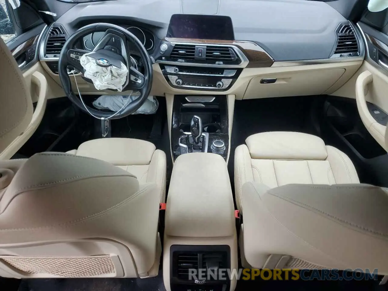 8 Фотография поврежденного автомобиля 5UXTY5C09M9E17120 BMW X3 2021