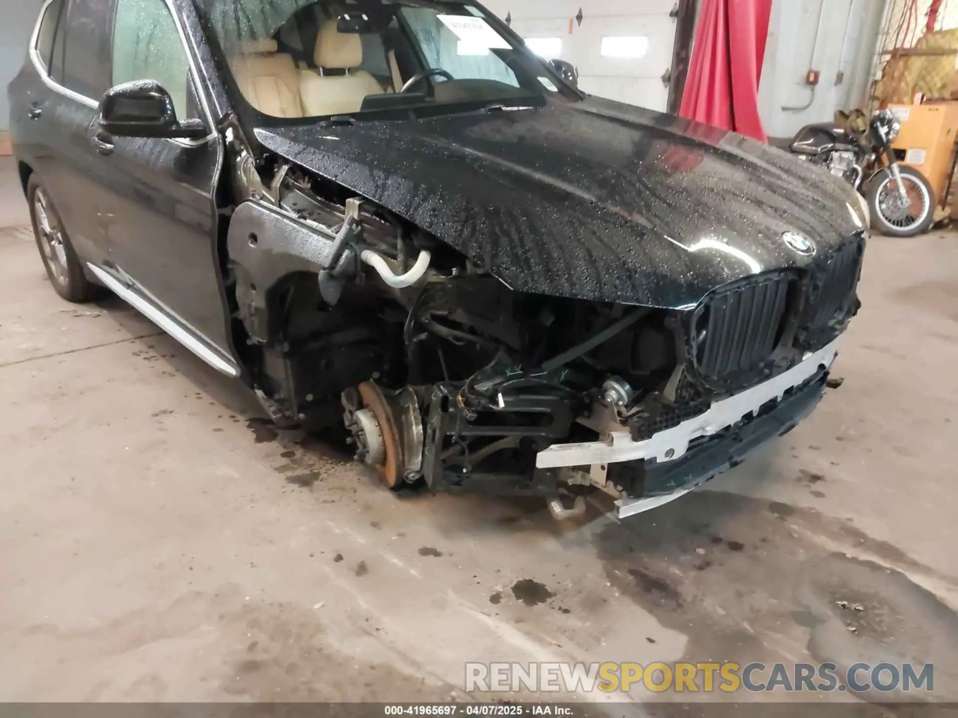 6 Фотография поврежденного автомобиля 5UXTY5C09M9E77981 BMW X3 2021