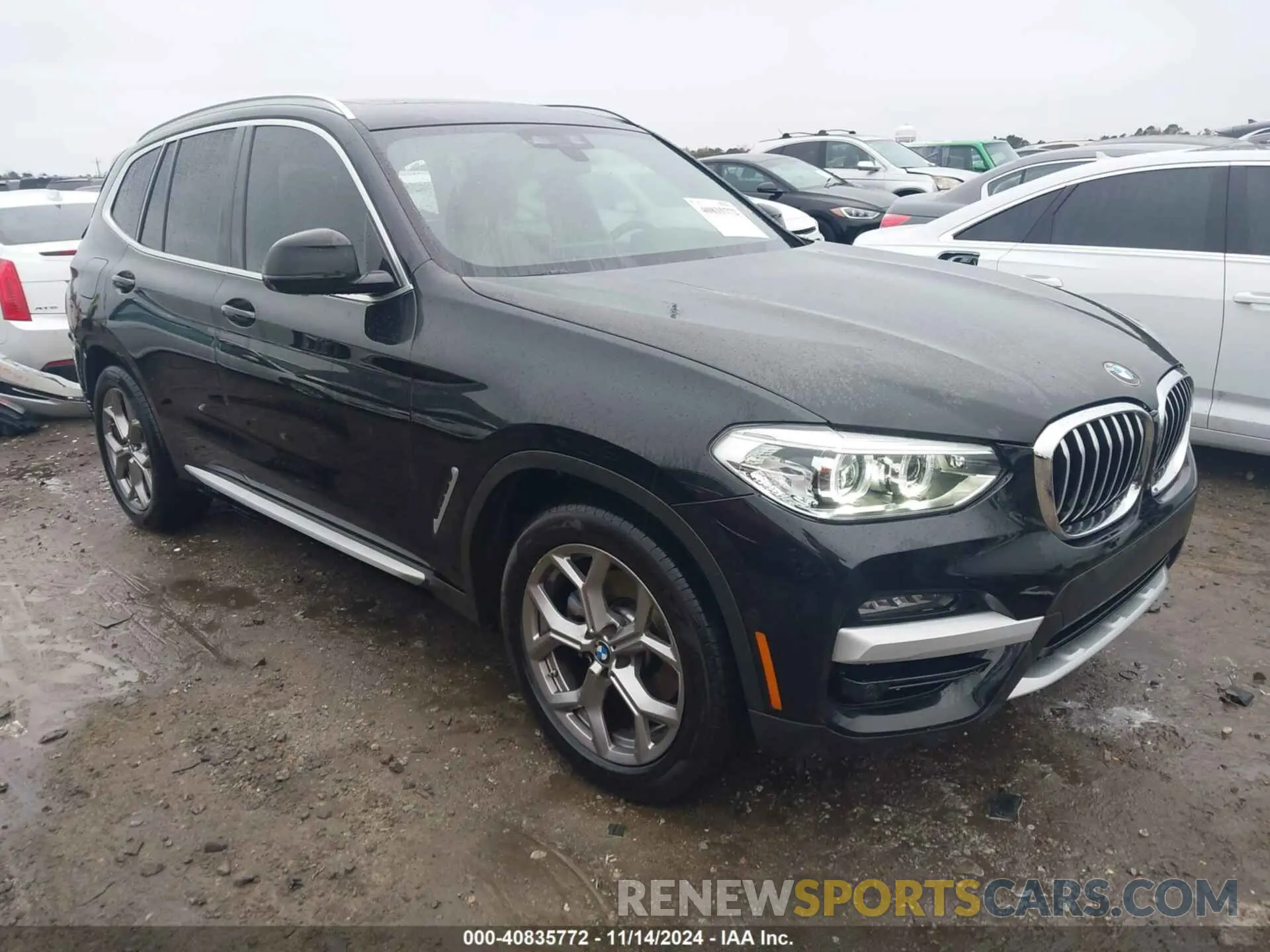1 Фотография поврежденного автомобиля 5UXTY5C09M9F25818 BMW X3 2021