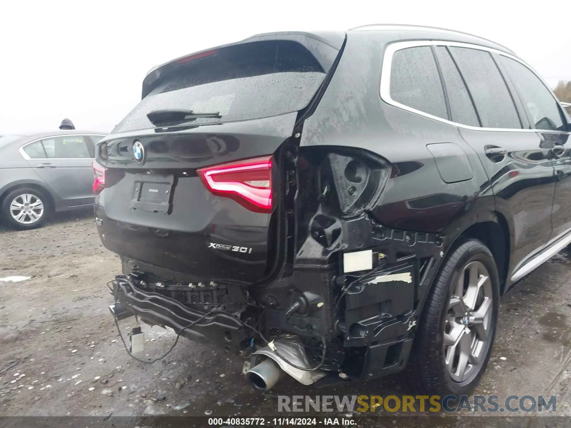 18 Фотография поврежденного автомобиля 5UXTY5C09M9F25818 BMW X3 2021