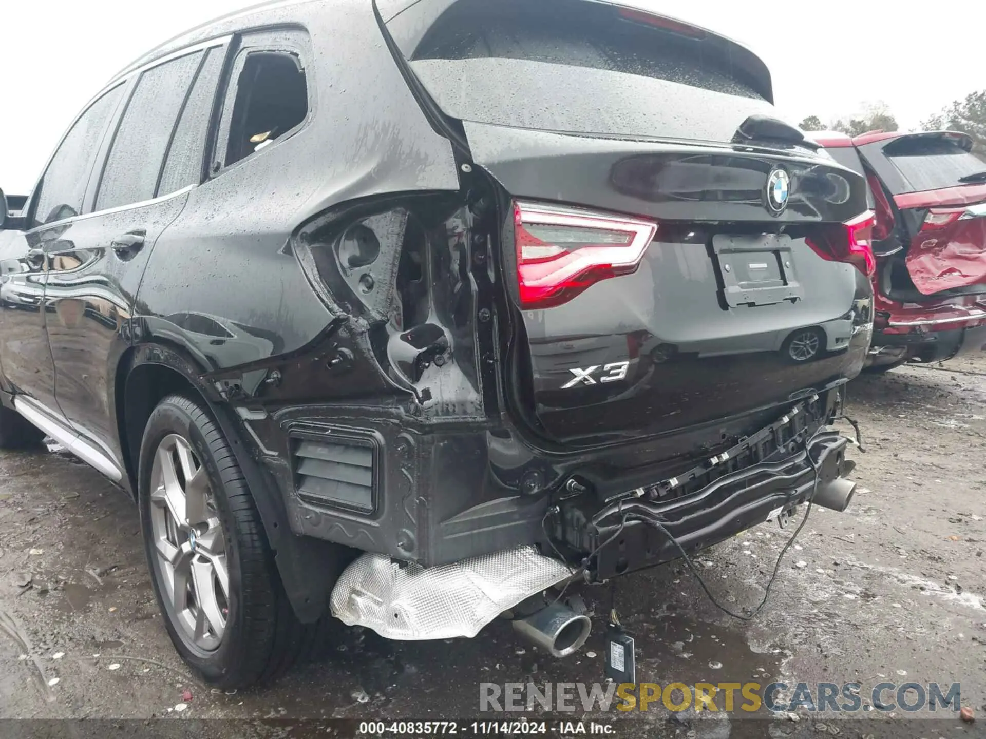 20 Фотография поврежденного автомобиля 5UXTY5C09M9F25818 BMW X3 2021