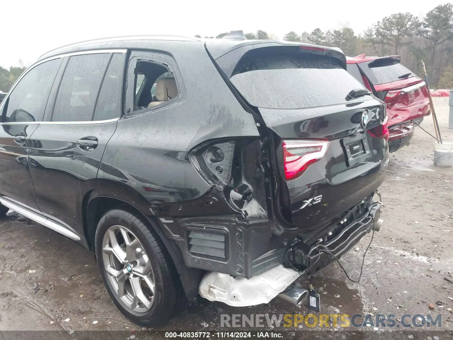 6 Фотография поврежденного автомобиля 5UXTY5C09M9F25818 BMW X3 2021