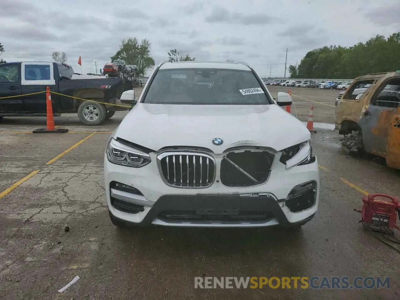 5 Фотография поврежденного автомобиля 5UXTY5C09M9F31750 BMW X3 2021