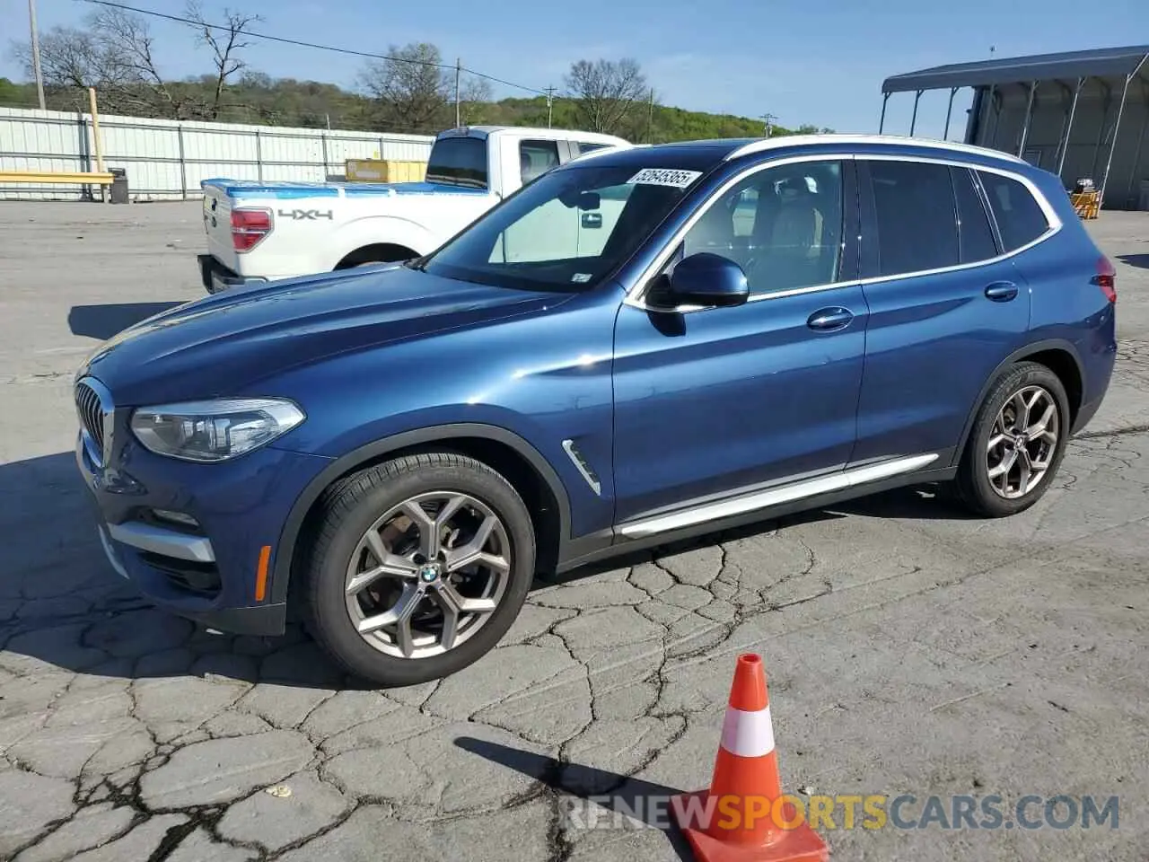 1 Photograph of a damaged car 5UXTY5C09M9H50725 BMW X3 2021