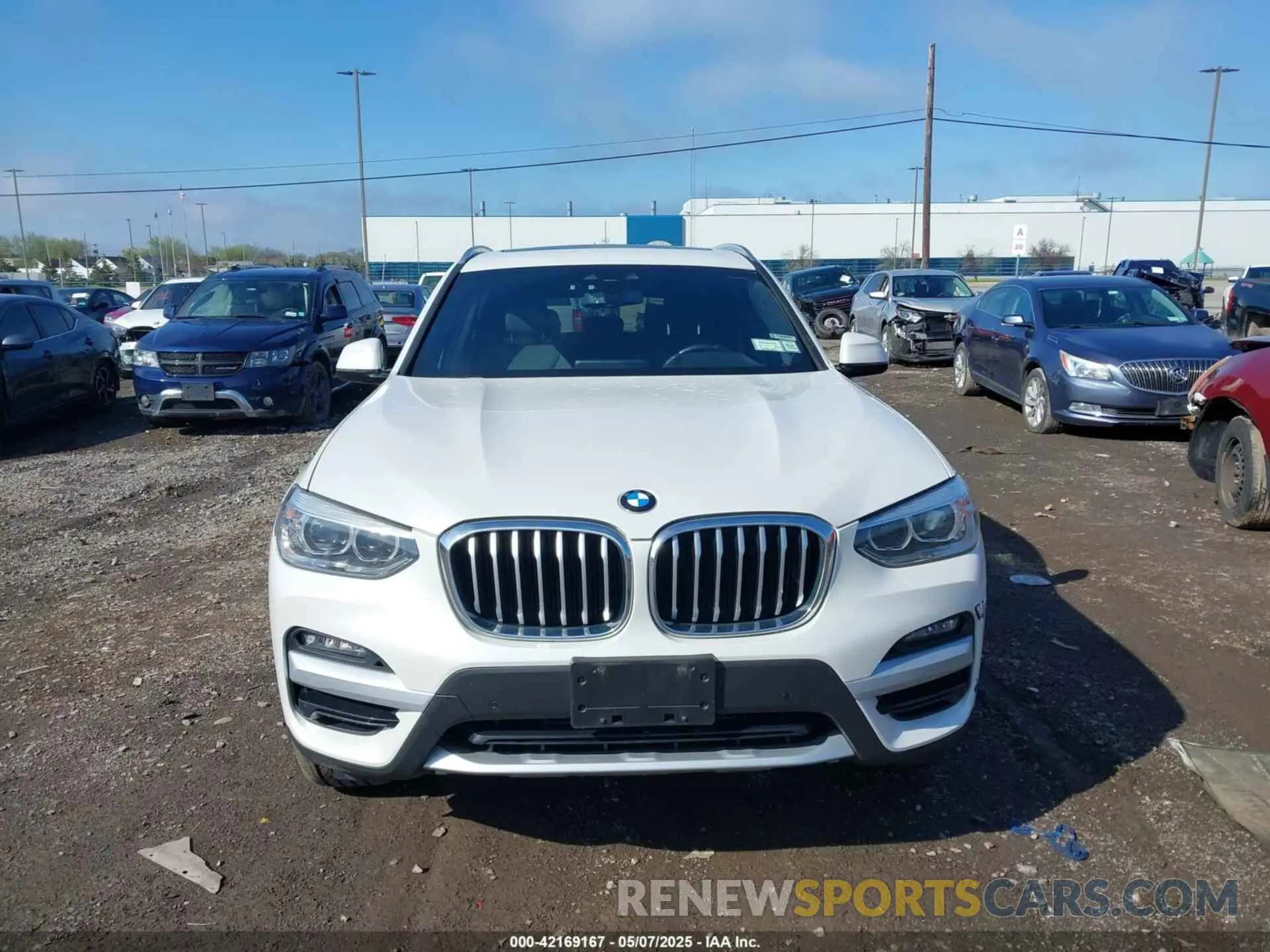 12 Photograph of a damaged car 5UXTY5C0XM9D71507 BMW X3 2021