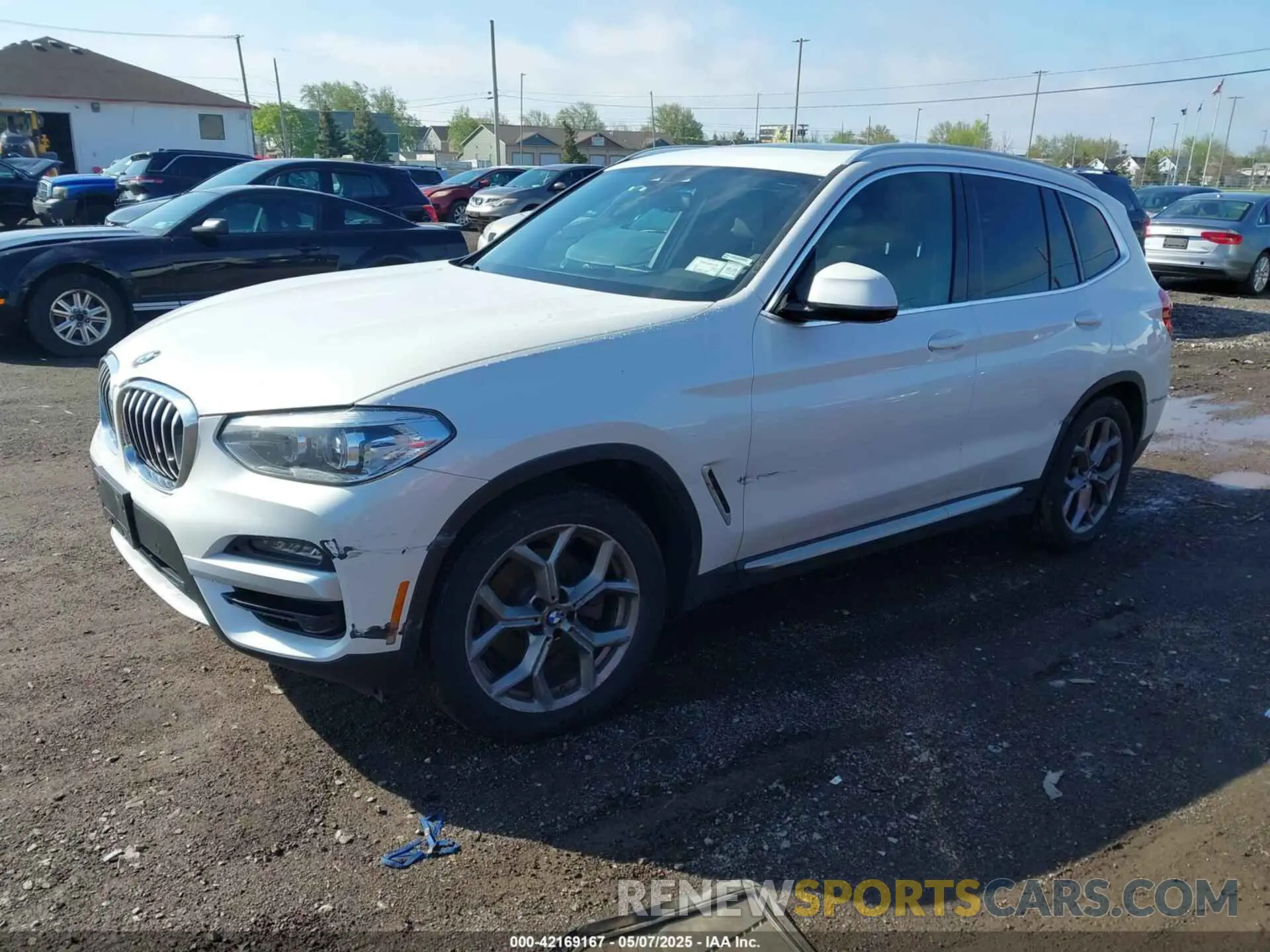 2 Photograph of a damaged car 5UXTY5C0XM9D71507 BMW X3 2021