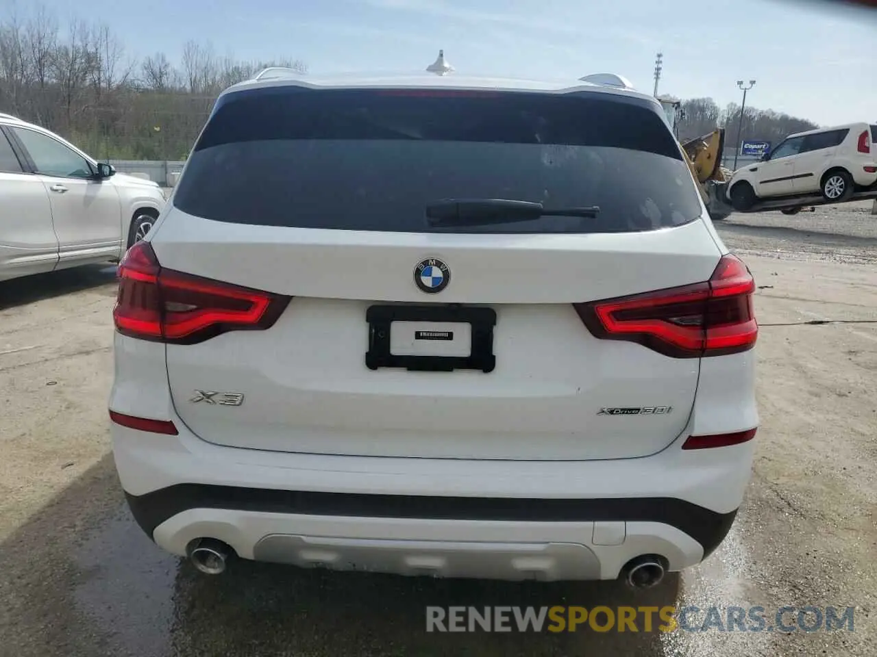 6 Фотография поврежденного автомобиля 5UXTY5C0XM9E14243 BMW X3 2021