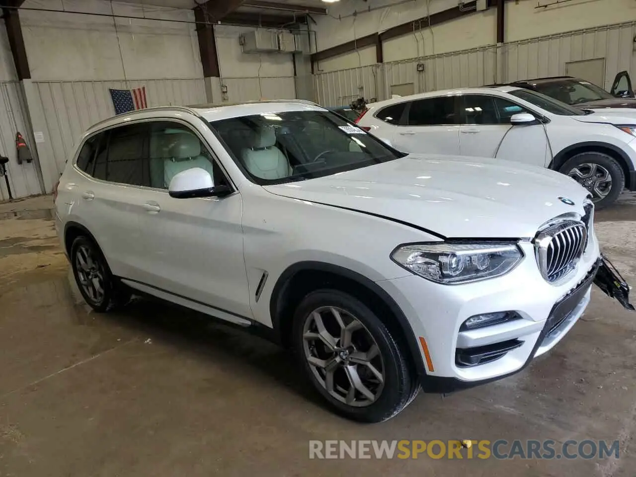 4 Фотография поврежденного автомобиля 5UXTY5C0XM9E39904 BMW X3 2021