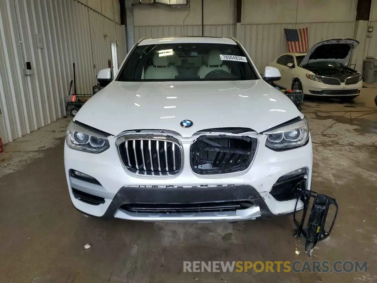 5 Фотография поврежденного автомобиля 5UXTY5C0XM9E39904 BMW X3 2021
