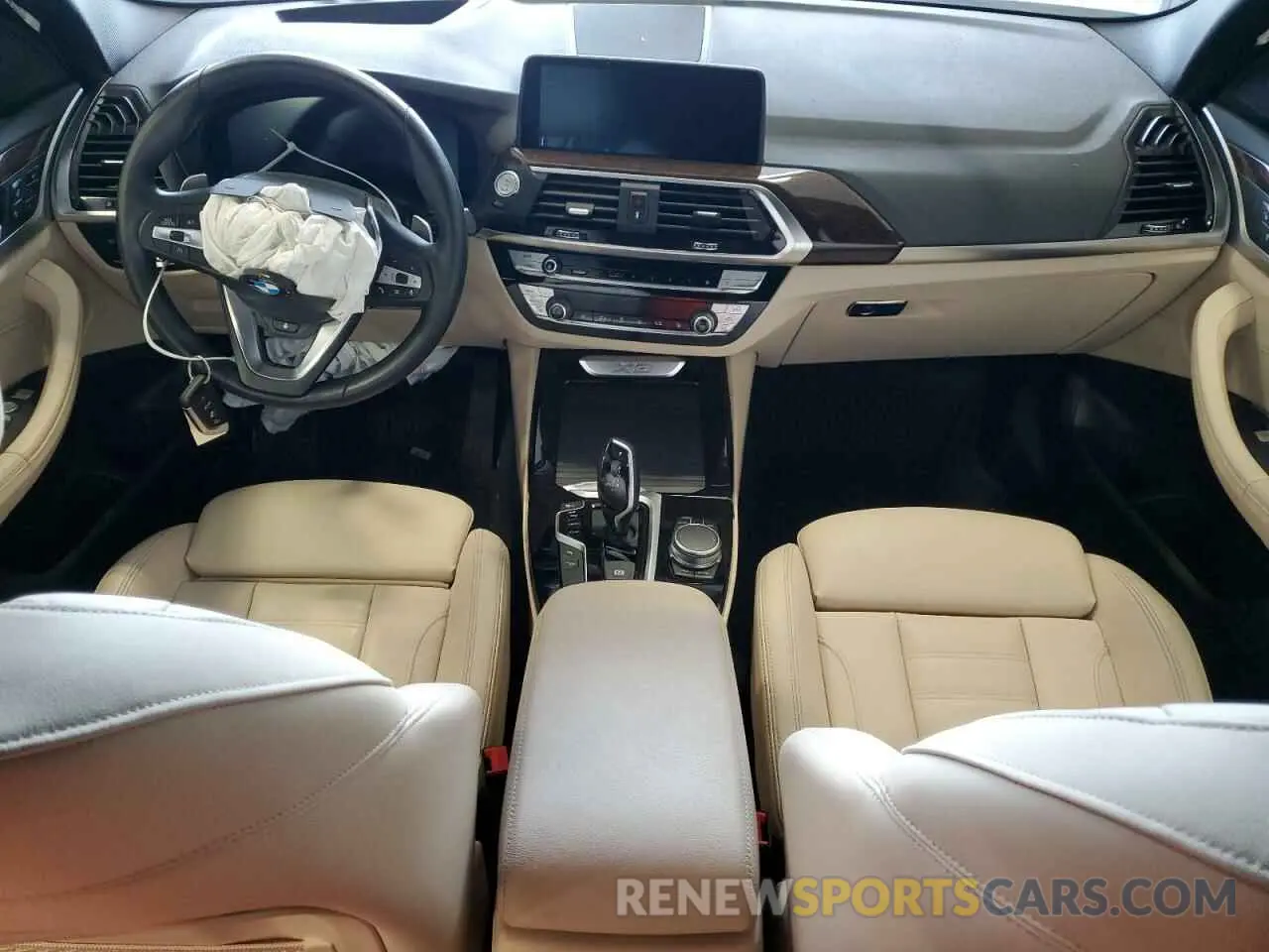 8 Фотография поврежденного автомобиля 5UXTY5C0XM9E39904 BMW X3 2021