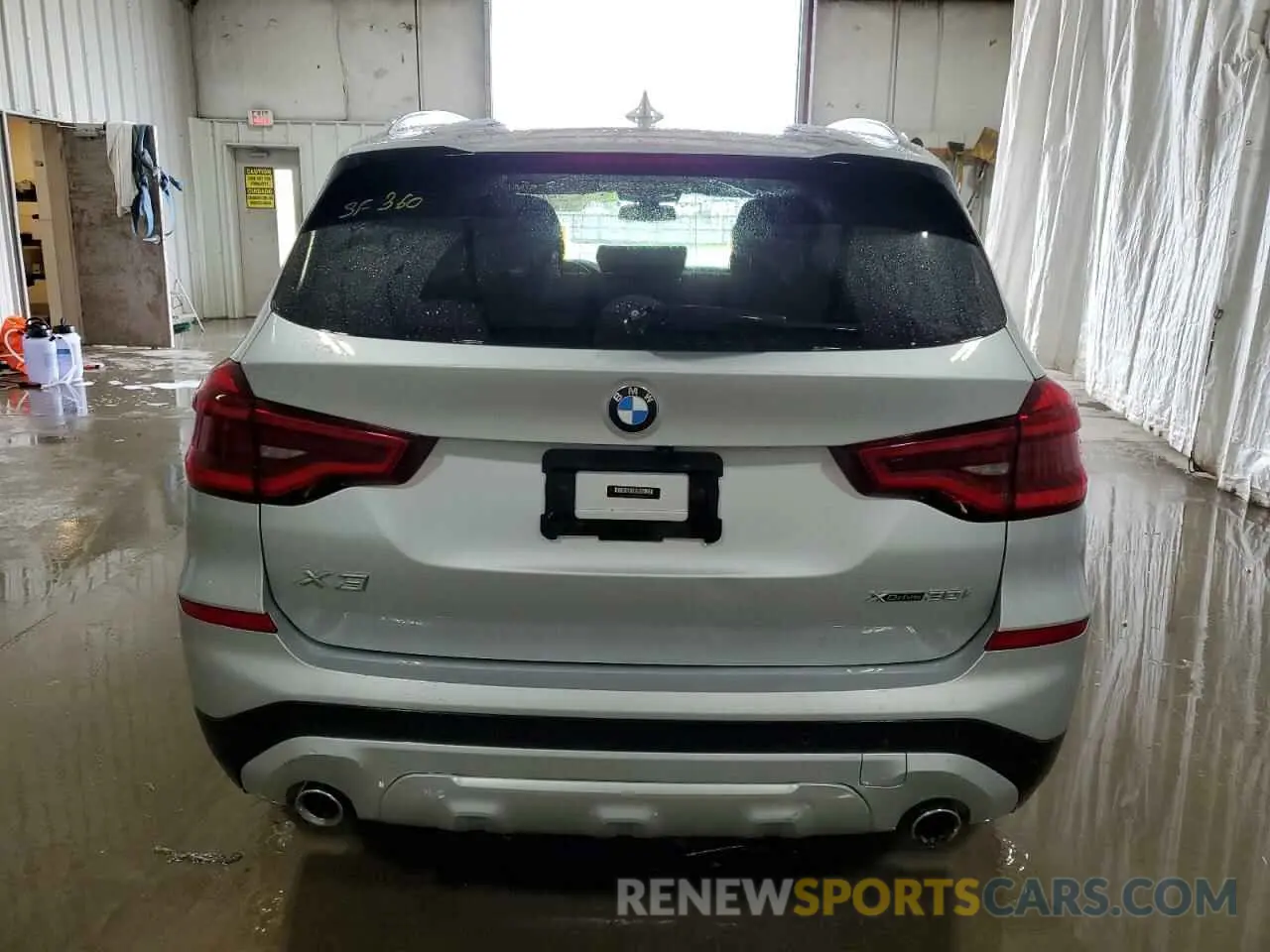 6 Фотография поврежденного автомобиля 5UXTY5C0XM9E72644 BMW X3 2021