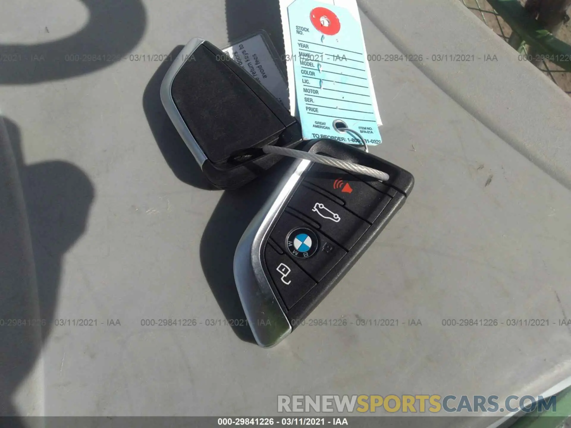11 Photograph of a damaged car 5UXTY5C0XM9E78203 BMW X3 2021