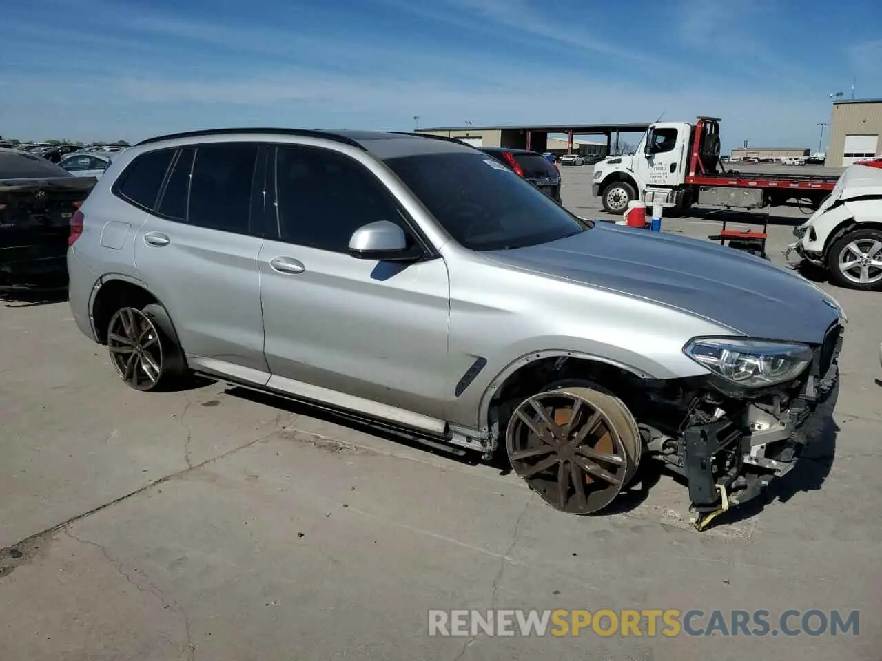 4 Фотография поврежденного автомобиля 5UXTY5C0XM9F13239 BMW X3 2021