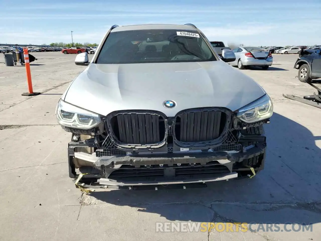 5 Фотография поврежденного автомобиля 5UXTY5C0XM9F13239 BMW X3 2021