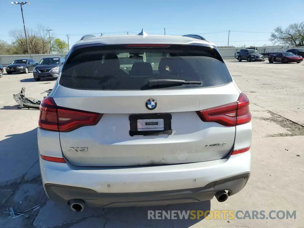 6 Фотография поврежденного автомобиля 5UXTY5C0XM9F13239 BMW X3 2021