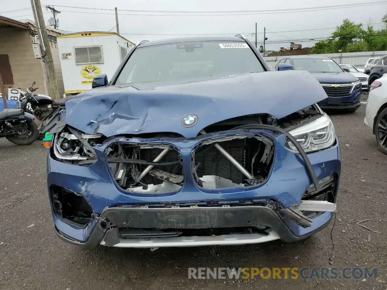 5 Фотография поврежденного автомобиля 5UXTY5C0XM9F65115 BMW X3 2021