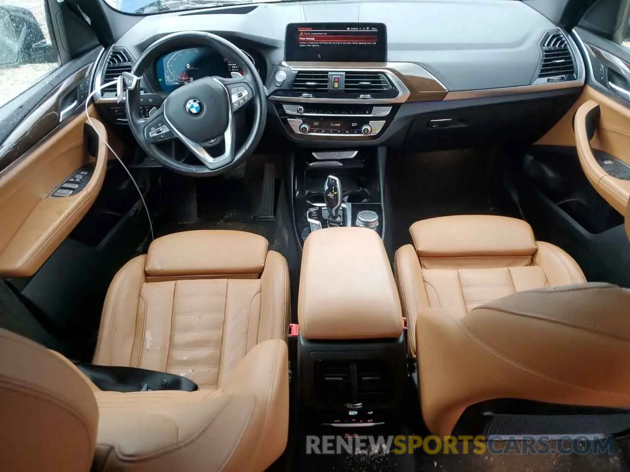 8 Фотография поврежденного автомобиля 5UXTY5C0XM9G87599 BMW X3 2021