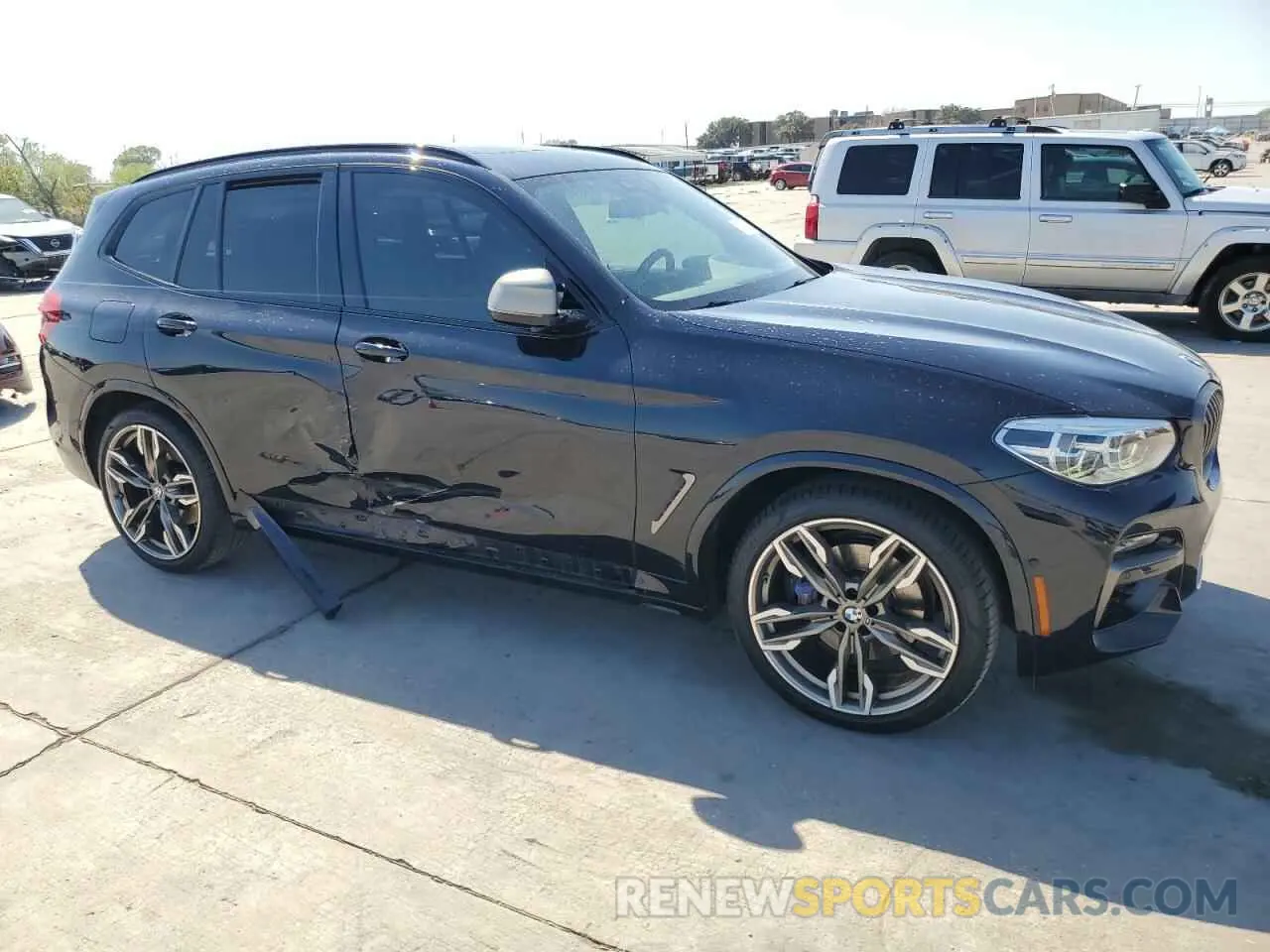 4 Фотография поврежденного автомобиля 5UXTY9C00M9F94212 BMW X3 2021