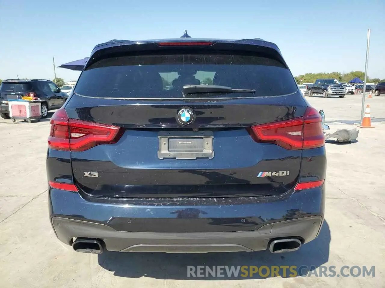 6 Фотография поврежденного автомобиля 5UXTY9C00M9F94212 BMW X3 2021