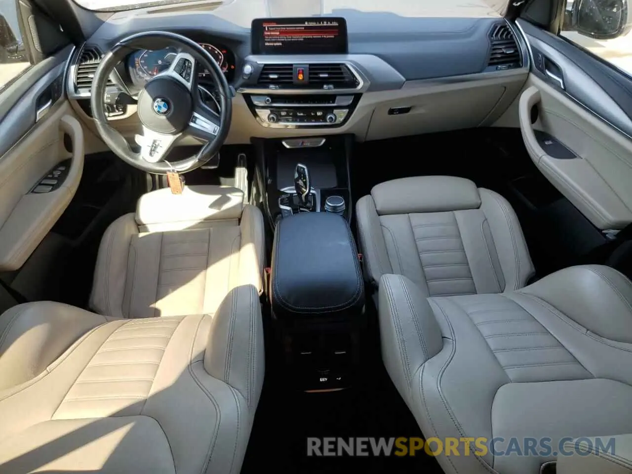8 Фотография поврежденного автомобиля 5UXTY9C00M9F94212 BMW X3 2021