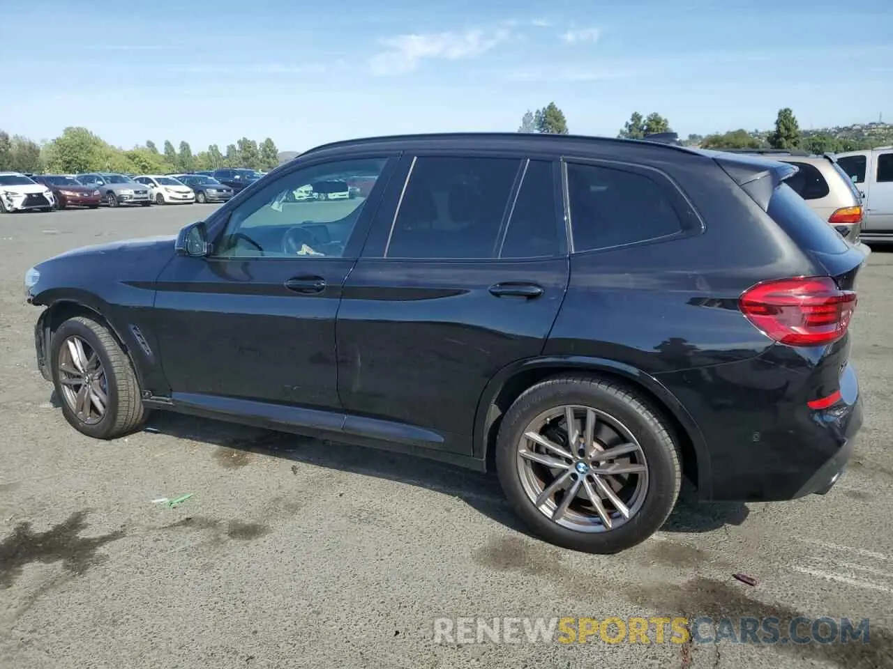 2 Фотография поврежденного автомобиля 5UXTY9C01M9E61250 BMW X3 2021