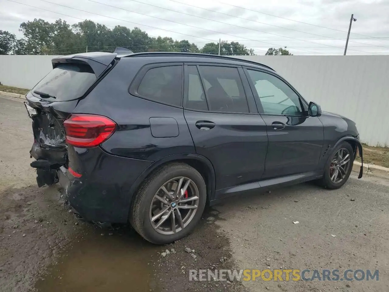 3 Фотография поврежденного автомобиля 5UXTY9C02M9G57715 BMW X3 2021